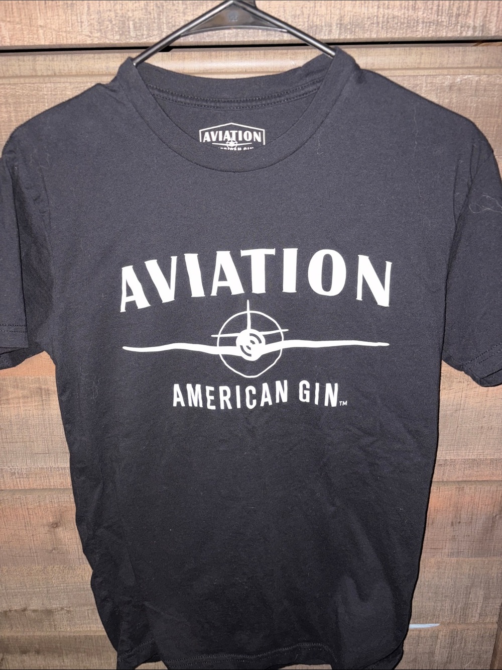 Aviation American Gin Black Logo Tee - Men